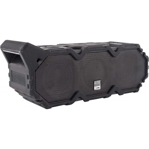  Altec Lansing IMW790-BLKC Lifejacket XL Jolt Heavy Duty Rugged and Waterproof Portable Bluetooth Speaker with Qi Wireless Charging, 20 Hours of Battery Life, 100FT Wireless Range a