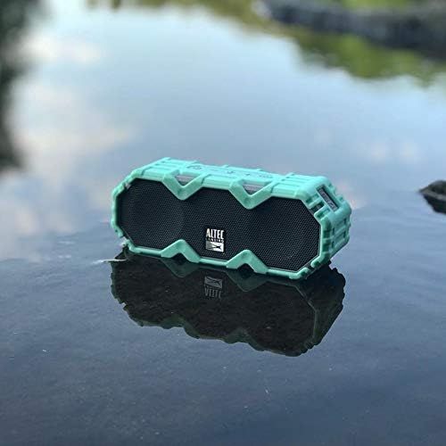  Altec Lansing IMW479 Mini LifeJacket Jolt Heavy Duty Rugged and Waterproof Ultra Portable Bluetooth Speaker with up to 16 Hours of Battery Life, 100FT Wireless Range and Voice Assi