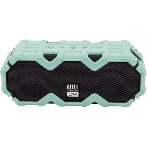  Altec Lansing IMW479 Mini LifeJacket Jolt Heavy Duty Rugged and Waterproof Ultra Portable Bluetooth Speaker with up to 16 Hours of Battery Life, 100FT Wireless Range and Voice Assi