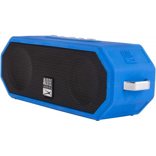  Altec Lansing IMW449 Jacket H2O 4 Rugged Floating Ultra Portable Bluetooth Waterproof Speaker with up to 10 Hours of Battery Life, 100FT Wireless Range and Voice Assistant Integrat