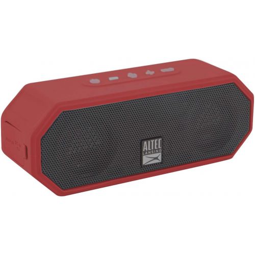  Altec Lansing IMW449 Jacket H2O 4 Rugged Floating Ultra Portable Bluetooth Waterproof Speaker with up to 10 Hours of Battery Life, 100FT Wireless Range and Voice Assistant Integrat