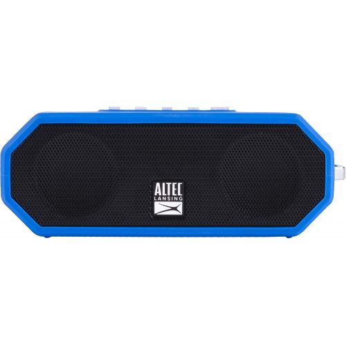  Altec Lansing IMW449 Jacket H2O 4 Rugged Floating Ultra Portable Bluetooth Waterproof Speaker with up to 10 Hours of Battery Life, 100FT Wireless Range and Voice Assistant Integrat