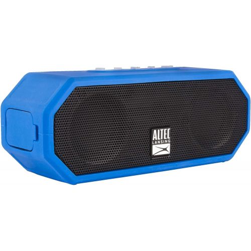  Altec Lansing IMW449 Jacket H2O 4 Rugged Floating Ultra Portable Bluetooth Waterproof Speaker with up to 10 Hours of Battery Life, 100FT Wireless Range and Voice Assistant Integrat