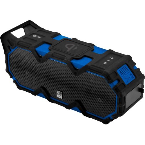  Altec Lansing IMW889 Super Lifejacket Jolt Heavy Duty Rugged and Waterproof Portable Bluetooth Speaker with Qi Wireless Charging, 30 Hours of Battery Life, 100FT Wireless Range and