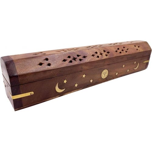  인센스스틱 Alternative Imagination 100 Gram Nag Champa with Celestial Coffin Incense Holder Box