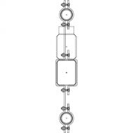 Altman 450-Type-17 Double Pipe In-line Bracket