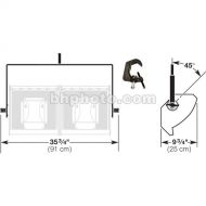 Altman Yoke - 2 Cell, with Iron Pipe Clamp for Altman Focusing Cyc