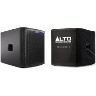 Alto Professional TS15S - 2500W 15-inch Subwoofer, Powered PA Speaker with 6 Selectable DSP Modes and Durable Slip-on Cover for TS15S Powered Subwoofer