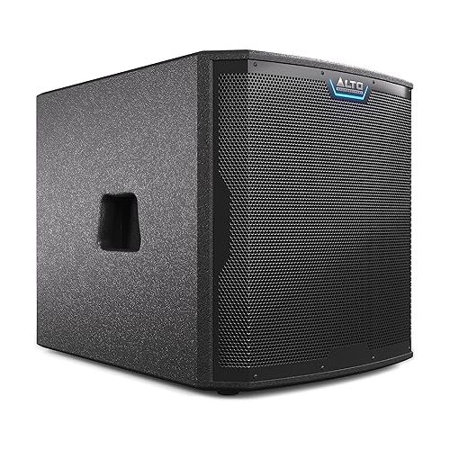  Alto Professional TS15S - 2500W 15-inch Subwoofer, Powered PA Speaker with 6 Selectable DSP Modes and Durable Slip-on Cover for TS15S Powered Subwoofer