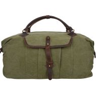 Altosy ALTOSY Canvas Unisexs Canvas Duffel Bag Weekend Travel Tote Luggage Bag (Y2191-1, Green)
