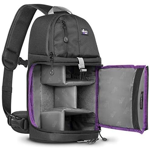  [아마존베스트]Altura Photo Camera Sling Backpack Bag for DSLR and Mirrorless Cameras (Canon Nikon Sony Pentax)