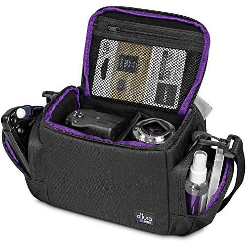  [아마존베스트]Medium Camera Bag Case by Altura Photo for Nikon, Canon, Sony, Fuji Instax, DSLR, Mirrorless Cameras and Lenses