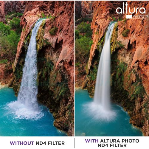  49MM Lens Filter Kit by Altura Photo, Includes 49MM ND Filter, 49MM Polarizing Filter, 49MM UV Filter, (UV, CPL Polarizer Filter, Neutral Density ND4) for Camera Lens w 49MM Filter