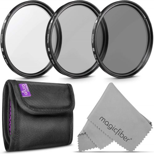  67MM Lens Filter Kit by Altura Photo, Includes 67MM ND Filter, 67MM CPL Filter, 67MM UV Filter, (UV, CPL Polarizing Filter, Neutral Density ND4) for Camera Lens with 67MM Filters +