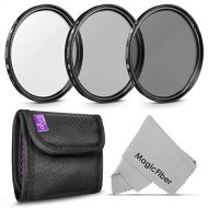 77MM Lens Filter Kit by Altura Photo, Includes 77MM ND Filter, 77MM CPL Filter, 77MM UV Filter, (UV, Polarizer Filter, Neutral Density Filter 77MM ND4) for Camera Lens w 77MM Filte