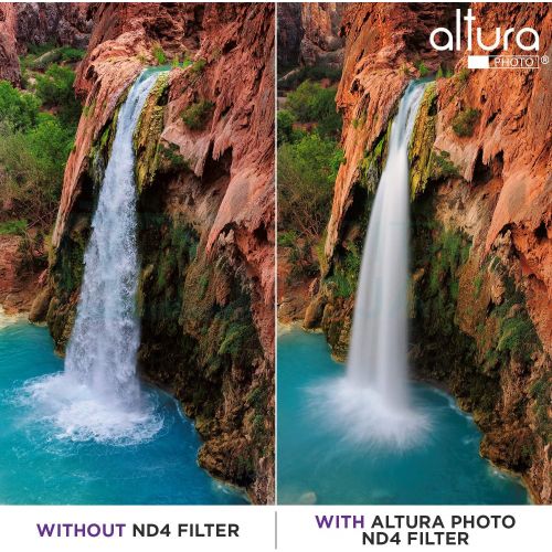  58MM Lens Filter Kit by Altura Photo, Includes 58MM ND Filter, 58MM CPL Filter, 58MM UV Filter, (UV, CPL Polarizing Filter, Neutral Density ND4) for Camera Lens with 58MM Filters +