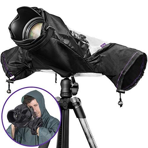  Altura Photo Professional Camera Rain Cover for Canon Nikon Sony DSLR & Mirrorless Cameras - Altura Photo Camera Accessories for Photography Rain Gear