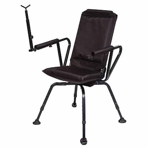  Altus Benchmaster Sniper Seat 360 Shooting Chair, Black