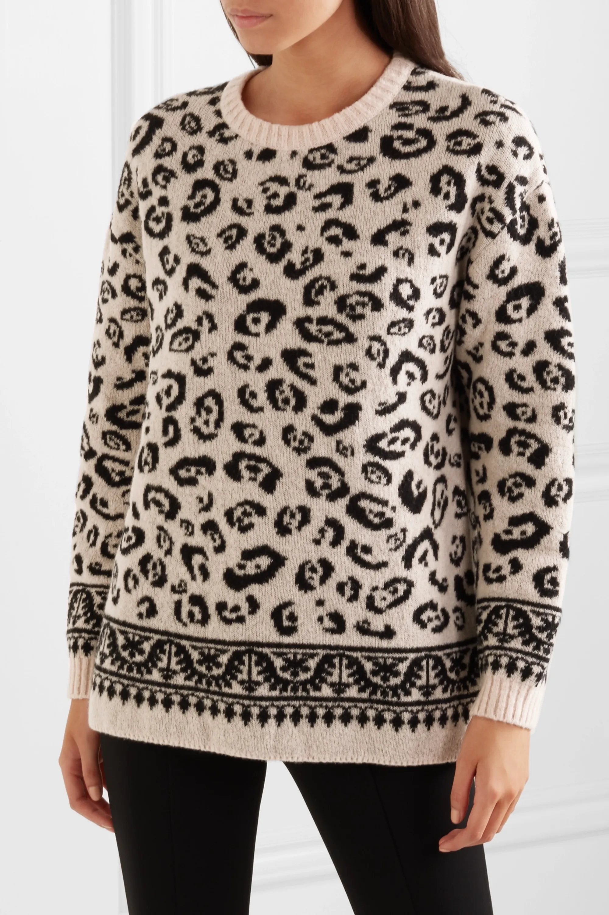  Altuzarra Casablanca merino wool-blend jacquard sweater