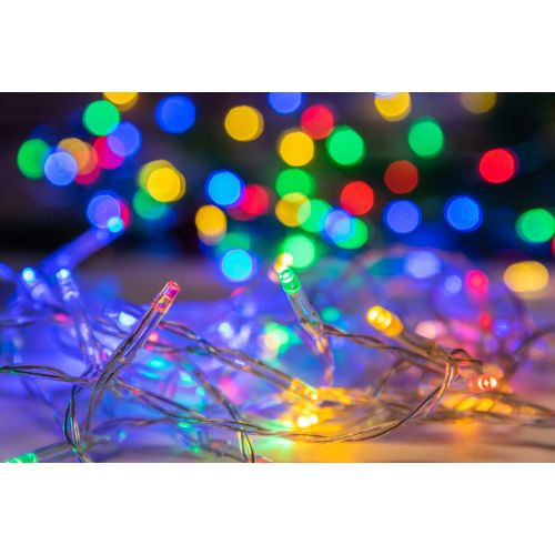  [아마존 핫딜] [아마존핫딜]Aluan Christmas String Lights 200 LED 76 ft Indoor String Lights 8 Modes Adjustable Plug in Fairy String Lights for Home Garden Party Christmas Tree Window Curtain Decoration, Colo