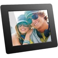 Aluratek 8 Inch LCD Digital Photo Frame with Auto Slideshow Using USB SD/SDHC (ADPF08SF) - Black