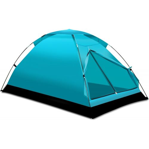  [아마존베스트]Alvantor Camping Tent Outdoor Travelite Backpacking Light Weight Family Dome Tent Pop Up Instant Portable Compact Shelter Easy Set Up (NOT Waterproof)