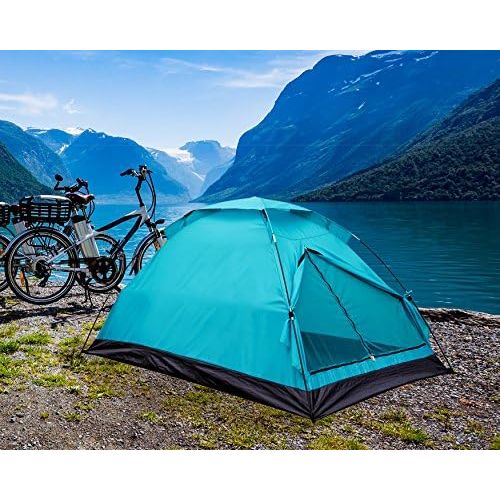  Alvantor Camping Tent Outdoor Travelite Backpacking Light Weight Family Dome Tent Pop Up Instant Portable Compact Shelter Easy Set Up (NOT Waterproof)