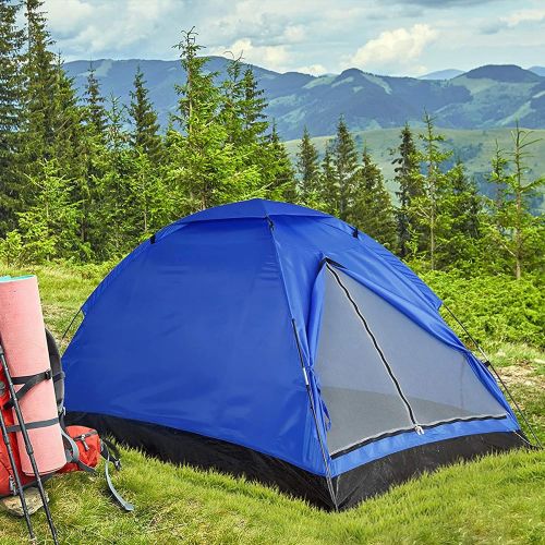  Alvantor Outdoor Camping Tent Shelter Lightweight Dome Tents for Kids or Adults, Camping, Backpacking, and Hiking Gear, 79”x48”x40”H by TopGold