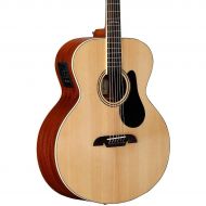 Alvarez},description:Tuned from B to B, the ABT60E is pitched between a dreadnought and acoustic bass to give you deep tones with easy playability. Chord shapes and scales are the