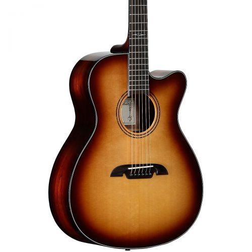  Alvarez Artist Series AF770CESHB OM Acoustic-Electric Guitar Shadow Burst