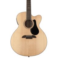 Alvarez AJ80CE12 Artist 80 12-string Jumbo Acoustic-electric Guitar - Natural