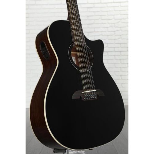  Alvarez AG70ce 12-string Acoustic-electric Guitar - Black