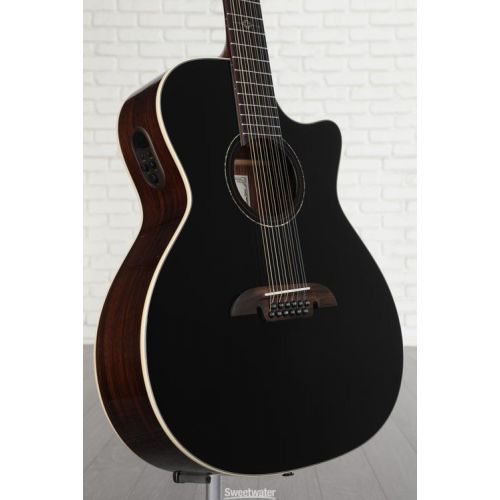  Alvarez AG70ce 12-string Acoustic-electric Guitar - Black