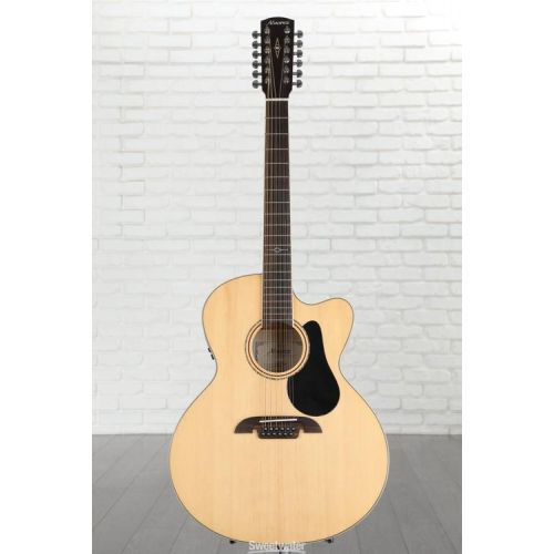  Alvarez AJ80ce 12-string Acoustic-electric Guitar - Natural