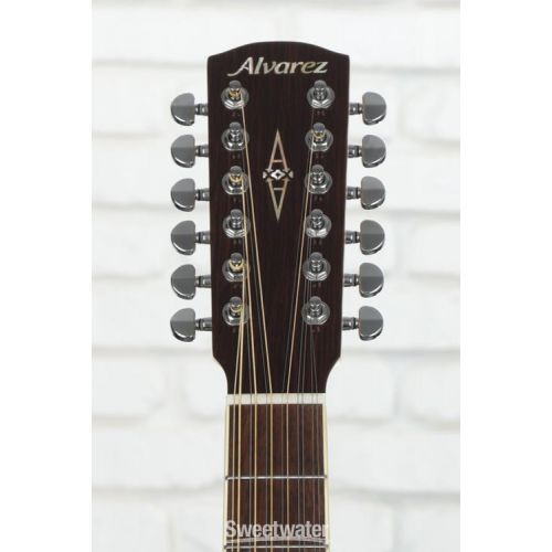  Alvarez AJ80ce 12-string Acoustic-electric Guitar - Natural