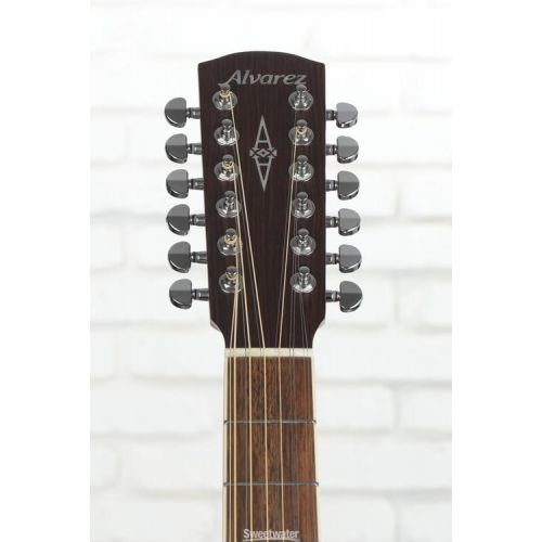 Alvarez AD60ce 12-string Acoustic-electric Guitar - Natural