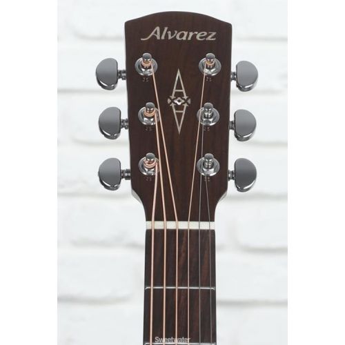  Alvarez AEBT70ce Armrest Acoustic-electric Baritone Guitar - Natural