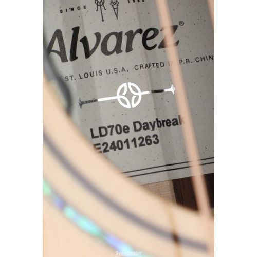  Alvarez LD70e Laureate 70 Dreadnought Acoustic-electric Guitar - Daybreak