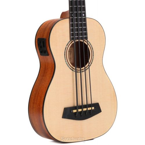  Alvarez AU60EBASS Artist Acoustic-electric Ukulele Bass - Natural