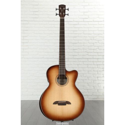  Alvarez AEB70ce Armrest Shadowburst Acoustic-electric Bass Guitar - Shadowburst