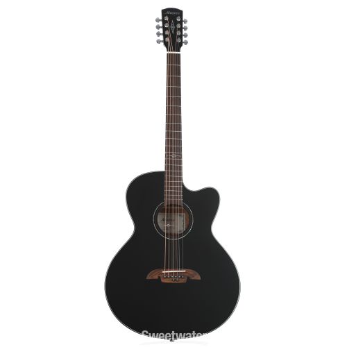  Alvarez ABT60ce 8-string Baritone Acoustic-electric Guitar - Black