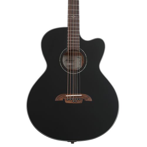  Alvarez ABT60ce 8-string Baritone Acoustic-electric Guitar - Black