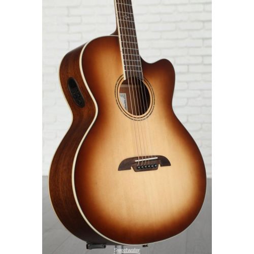  Alvarez ABT60ce Shadowburst Baritone Acoustic-electric Guitar - Shadowburst