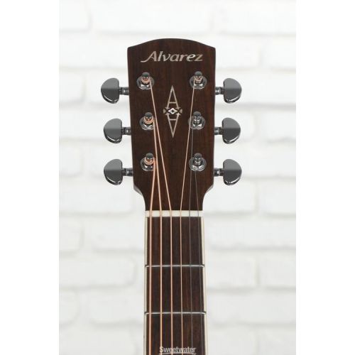  Alvarez ABT60ce Shadowburst Baritone Acoustic-electric Guitar - Shadowburst