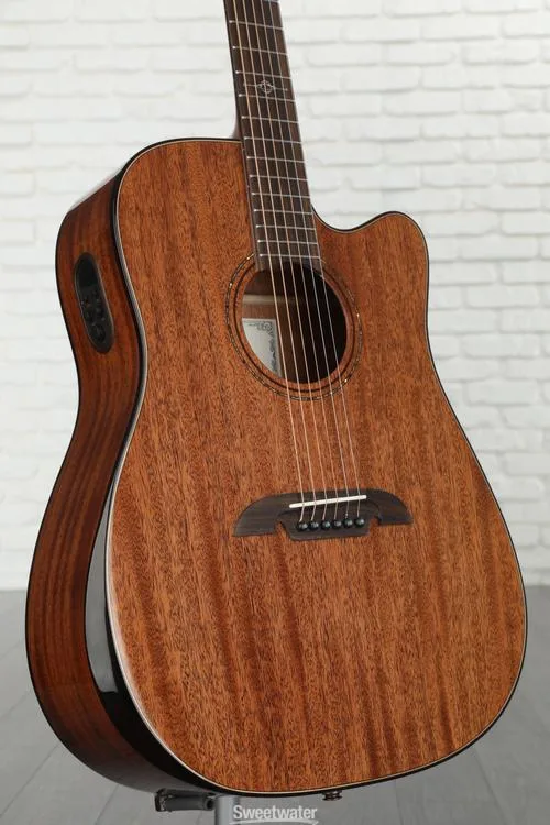 Alvarez AED66ce Armrest Acoustic-electric Guitar - Natural