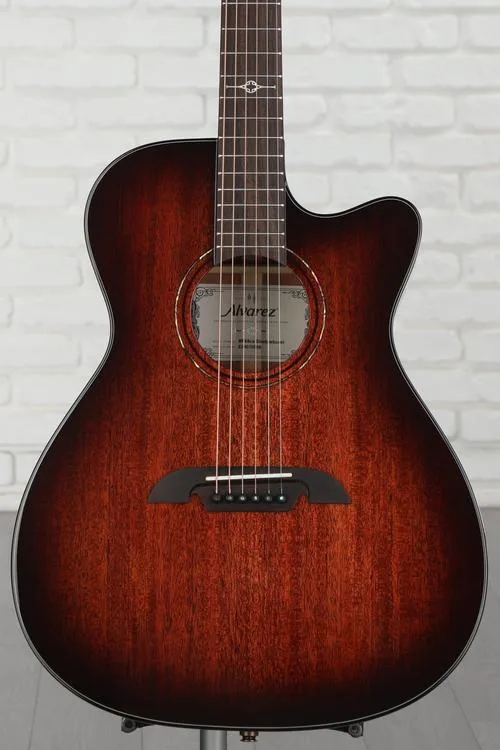  Alvarez MF66ce Shadowburst Acoustic-electric Guitar - Shadowburst