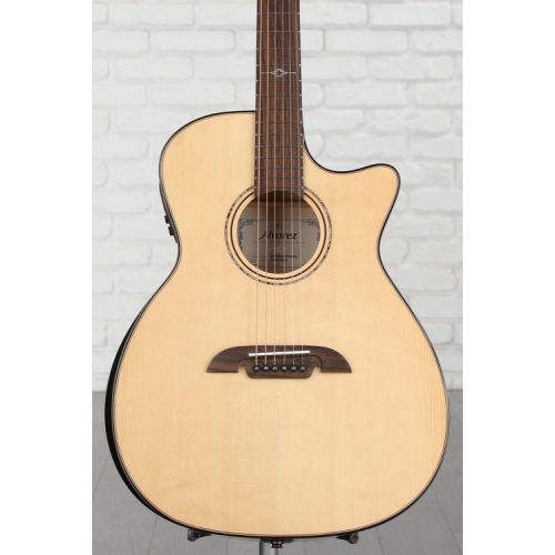  Alvarez AEG80ce Armrest Acoustic-electric Guitar - Natural