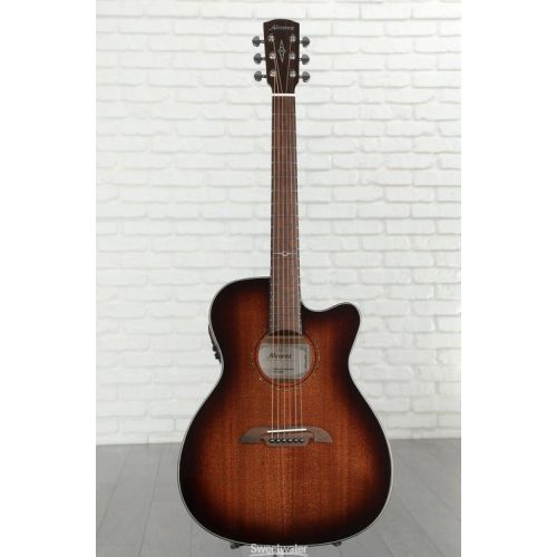  Alvarez AF66ce Shadowburst Acoustic-electric Guitar - Shadowburst