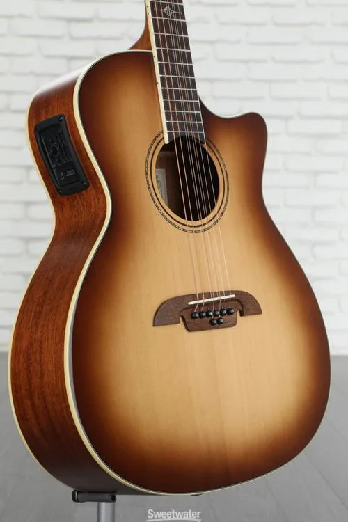 Alvarez AG60-8CESHB Artist 60 8-string Grand Auditorium Acoustic-electric Guitar - Shadowburst