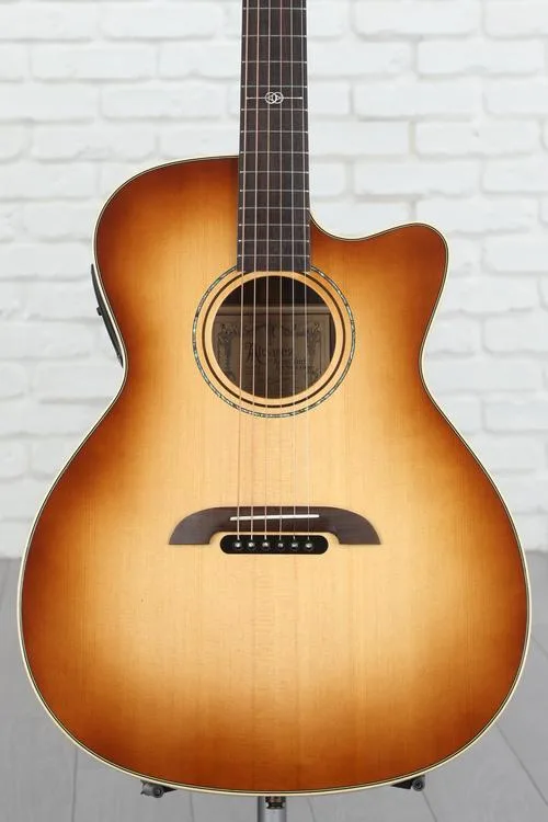  Alvarez GY70CESHB Yairi Grand Auditorium Acoustic-electric Guitar - Shadowbust/Gloss